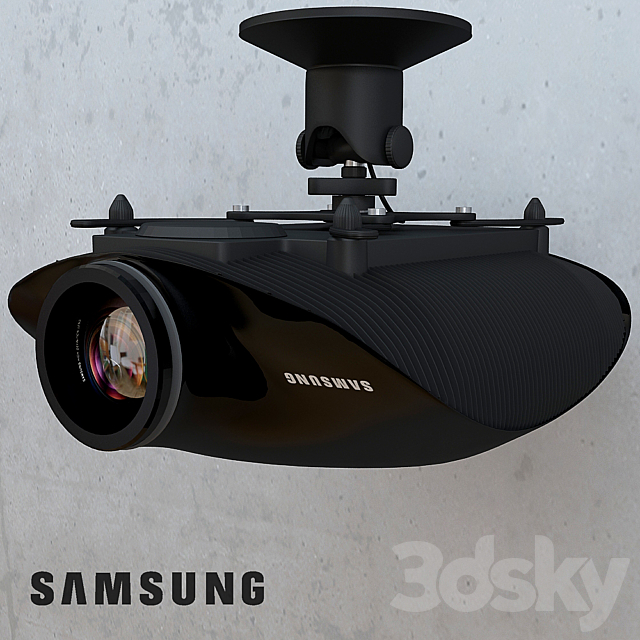 Projector samsung A8000 3DSMax File - thumbnail 1