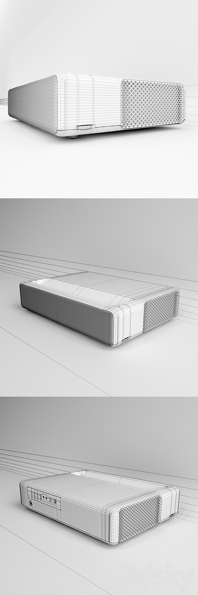 Projector Xiaomi Mi laser 3DS Max Model - thumbnail 3