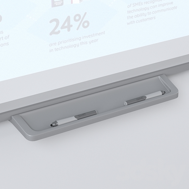 Smart SBM685 Whiteboard with Vivitek DH758UST Projector and Mount 3DSMax File - thumbnail 5