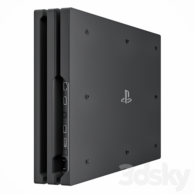 Sony PlayStation 4 3DSMax File - thumbnail 3