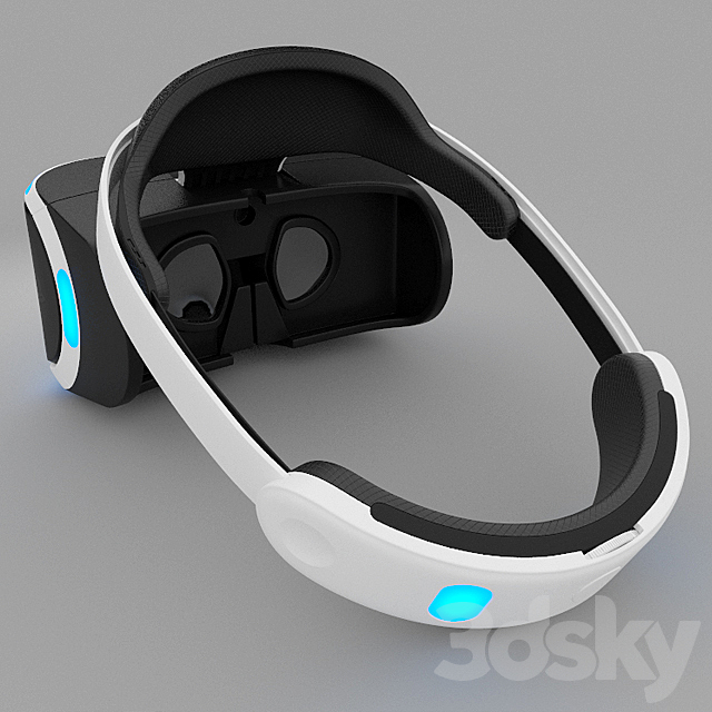 Sony Playstation VR 3DSMax File - thumbnail 2