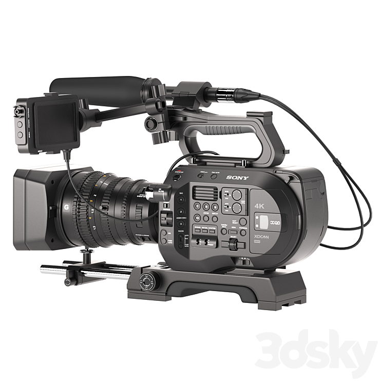 Sony PXW-FS7M2 3DS Max - thumbnail 2