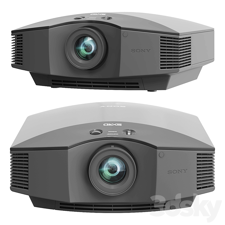 SONY VPL HW65 projector 3DS Max - thumbnail 2