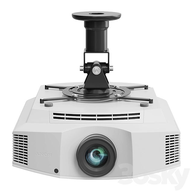 SONY VPL HW65 projector 3DSMax File - thumbnail 3