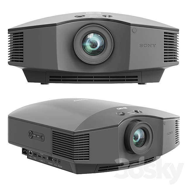 SONY VPL HW65 projector 3DSMax File - thumbnail 4