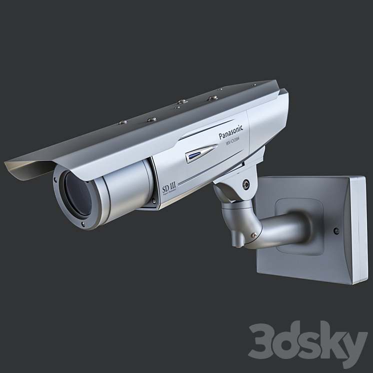 Surveillance camera Panasonic CW380 3DS Max - thumbnail 1