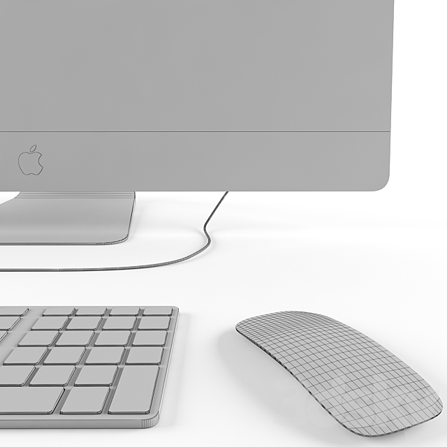 The new iMac 3DS Max Model - thumbnail 3