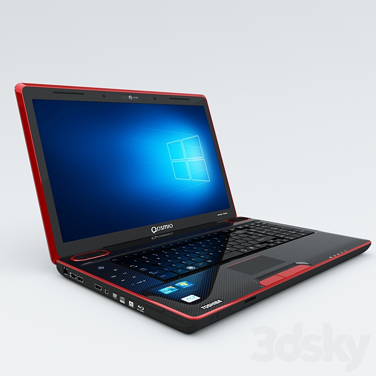 Toshiba Qosmio X500 Laptop 3DS Max - thumbnail 2