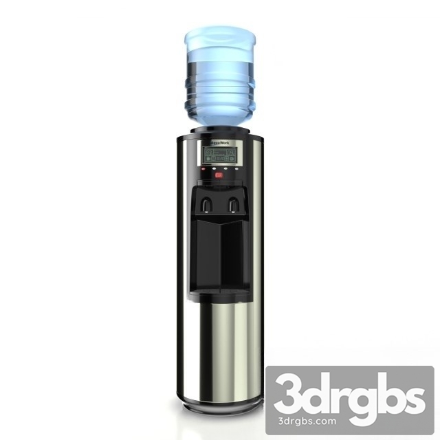 Water Cooler Aqua Work HC 3dsmax Download - thumbnail 1