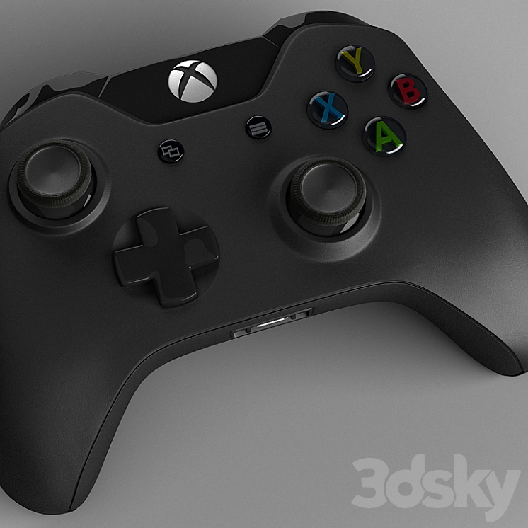 xbox one controller profi 3DS Max - thumbnail 1