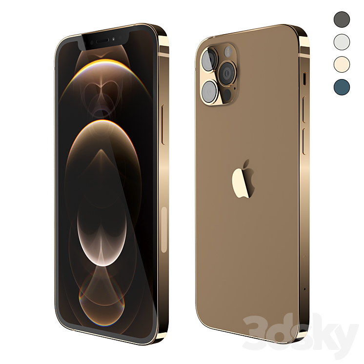 Apple iPhone 12 Pro 3DS Max - thumbnail 1