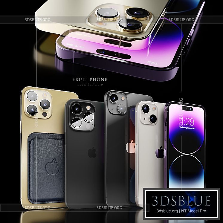 Apple iPhone 14 3DS Max - thumbnail 3