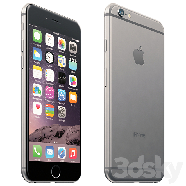 Apple Iphone 6 3DSMax File - thumbnail 1