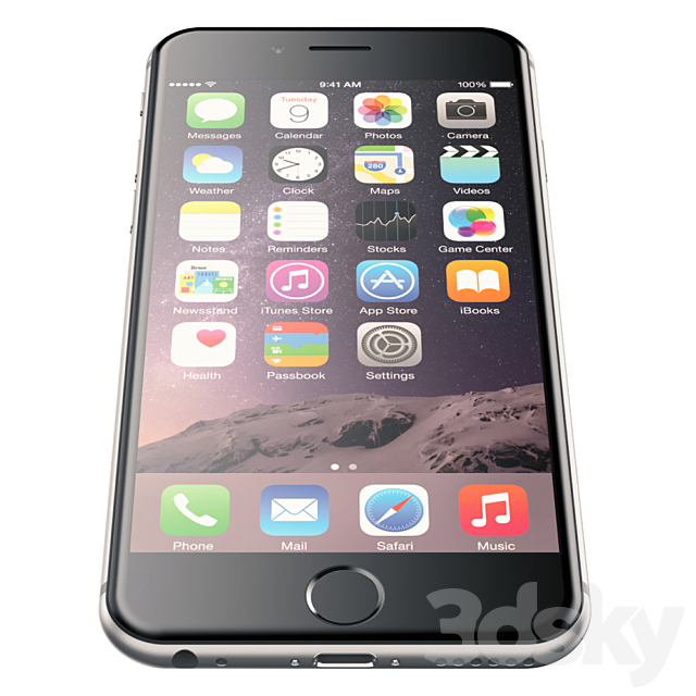 Apple Iphone 6 3DSMax File - thumbnail 3