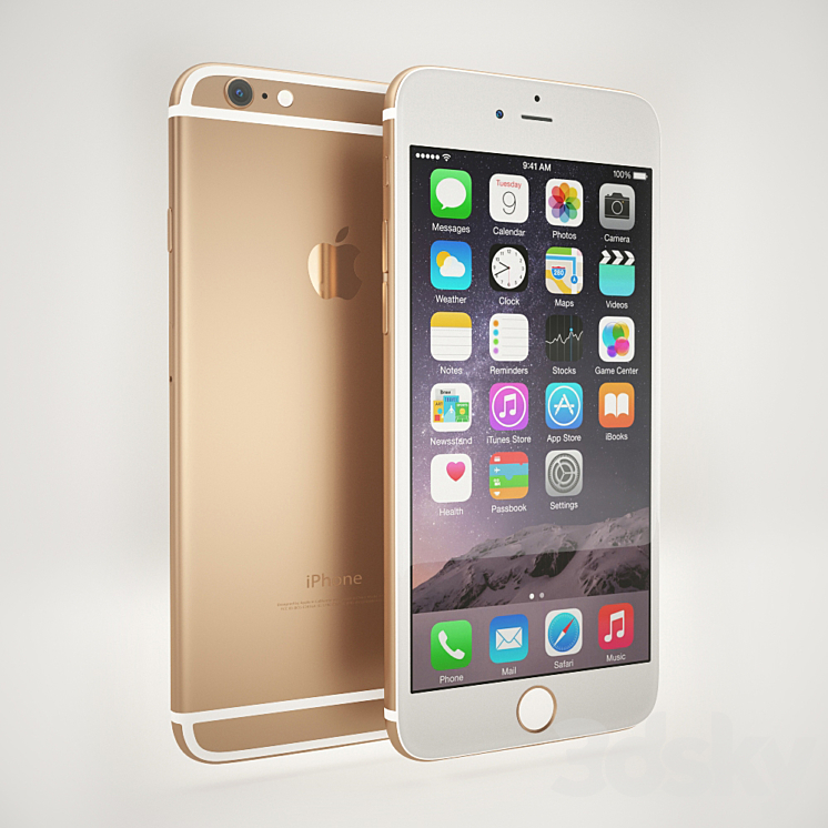 Apple iPhone 6S Gold 3DS Max - thumbnail 1