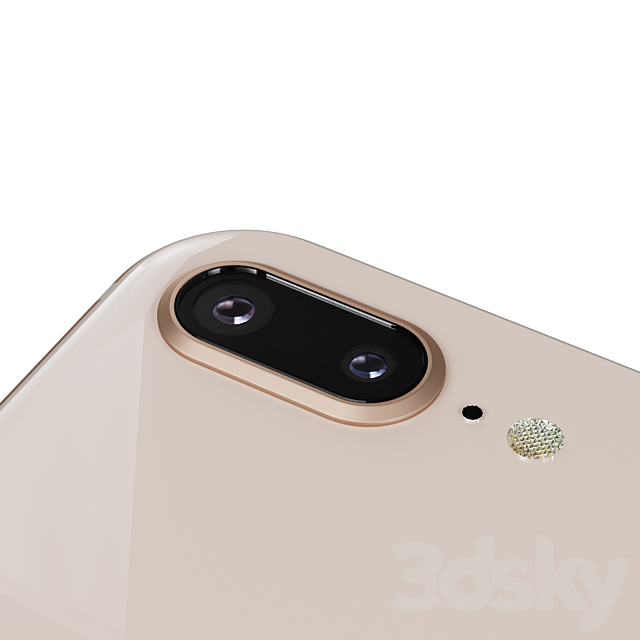 Apple iPhone 8 plus phone 3DS Max Model - thumbnail 4