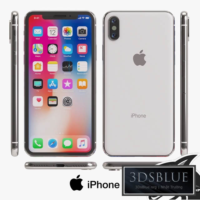 Apple Iphone X 3DS Max - thumbnail 3