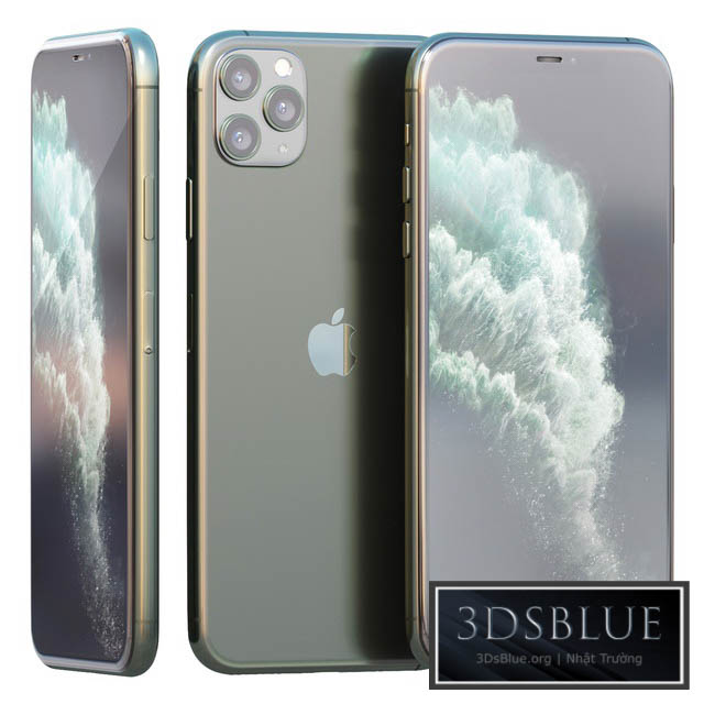 AVE Apple iPhone 11 PRO & PRO MAX 3DS Max - thumbnail 3