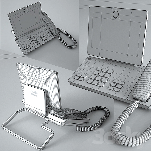 Cisco Phone DX650 3DS Max Model - thumbnail 3