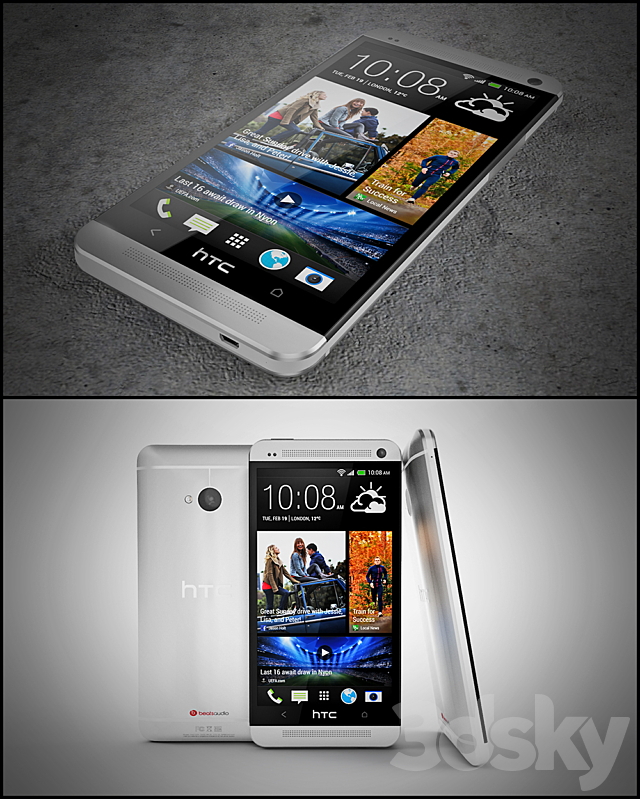 HTC one 3ds Max - thumbnail 1