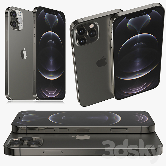 iPhone 12 pro 3DSMax File - thumbnail 2