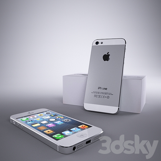 Iphone 5 3ds Max - thumbnail 1