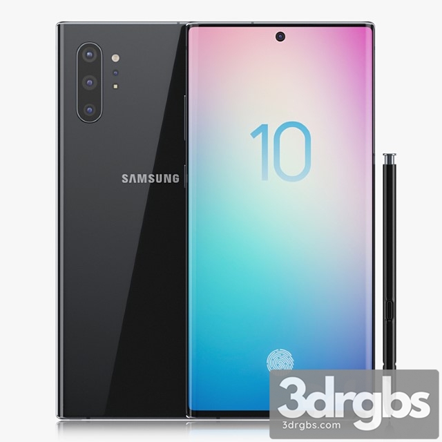 Samsung galaxy note 10 plus black - thumbnail 1