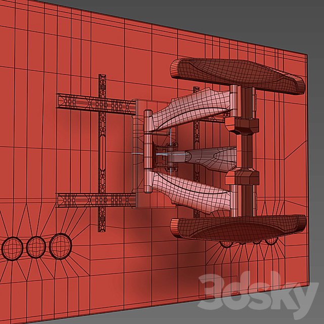 65″ LED TV Samsung QE65Q950TSUXEN 3DSMax File - thumbnail 7