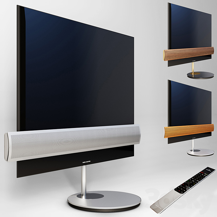 Bang & Olufsen BeoVision Eclipse and remote control 3DS Max - thumbnail 1