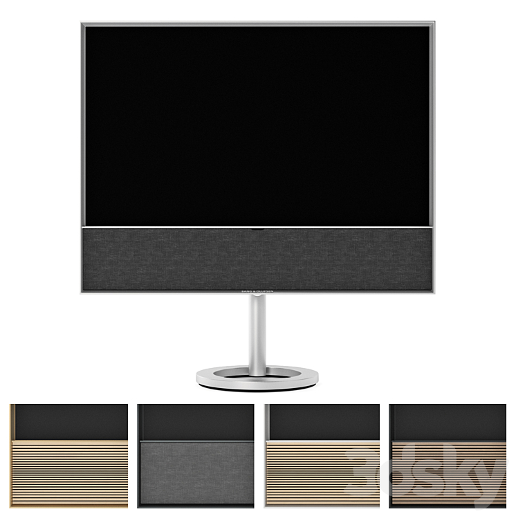 BANG & OLUFSEN BEOVISION CONTOUR 48 '' SET 3DS Max Model - thumbnail 1