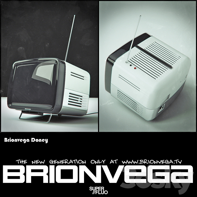 Brionvega Doney 3DSMax File - thumbnail 1