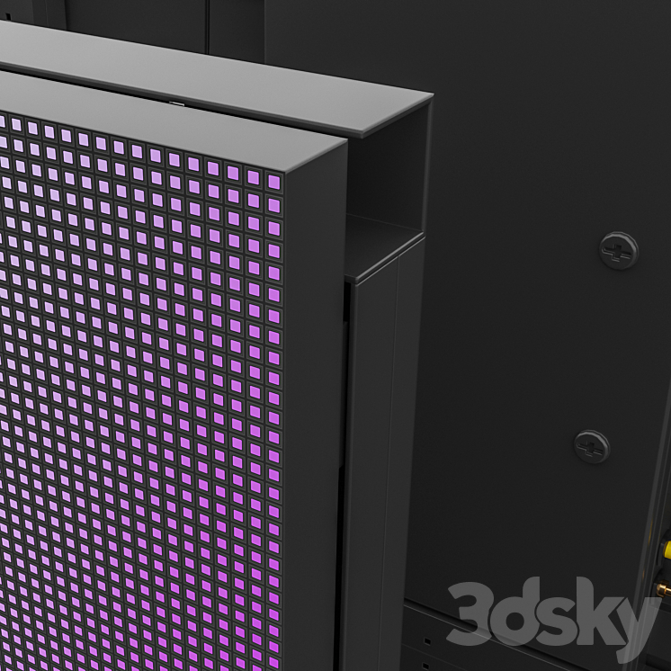 led screen 3DS Max - thumbnail 2