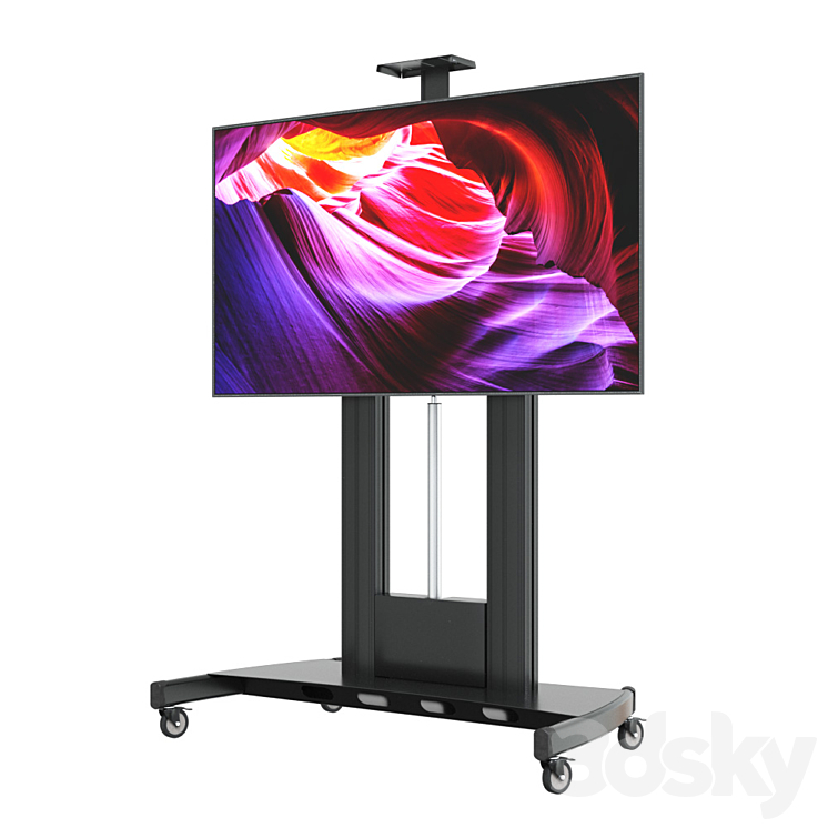 Mobile TV stand Onkron TS2210 3DS Max - thumbnail 2