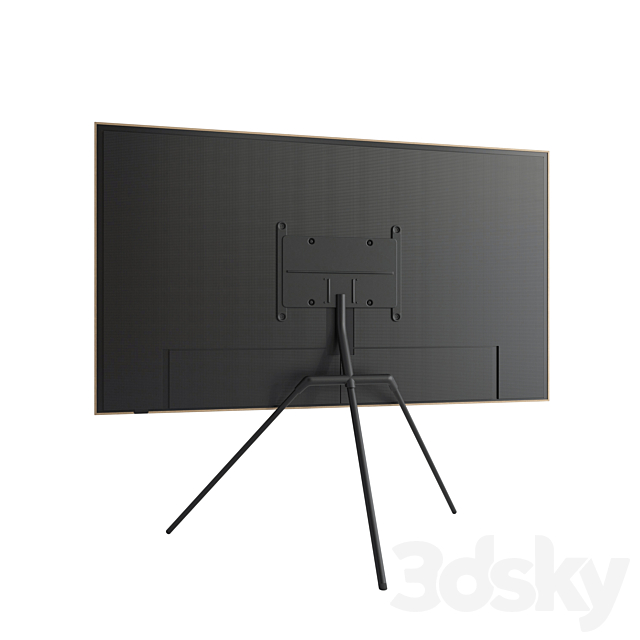 Samsung Class The Frame ArtMode QLED 4K HDR Smart TV (2020) 3DS Max Model - thumbnail 3