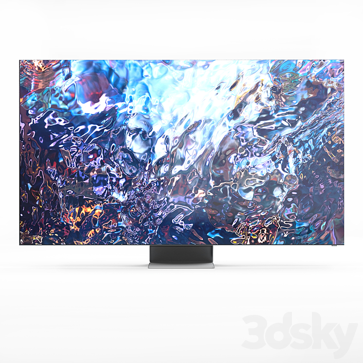 Samsung Neo QLED 8K Smart TV 2021 3DS Max Model - thumbnail 2