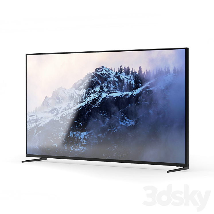 Samsung qled 8k TV 3DS Max - thumbnail 2