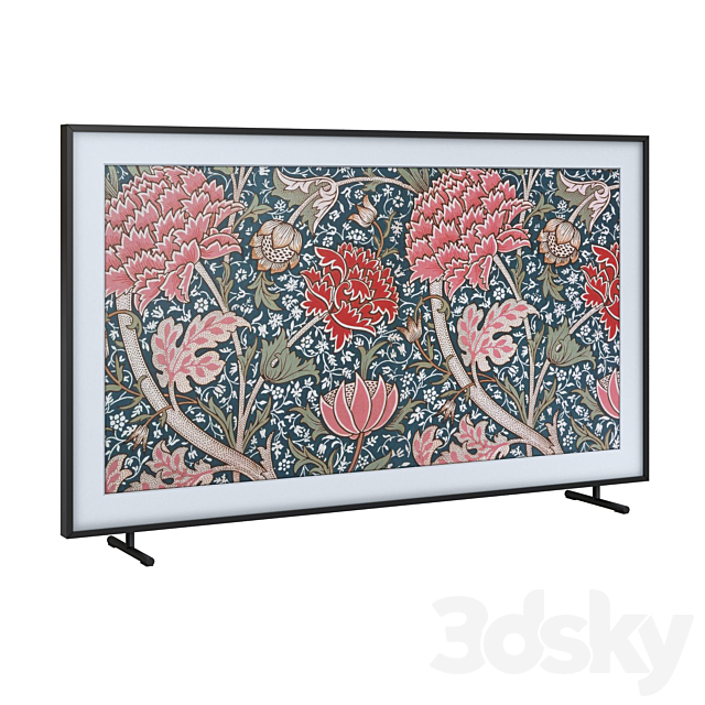 Samsung QLED The Frame TV 2019 3DS Max Model - thumbnail 2