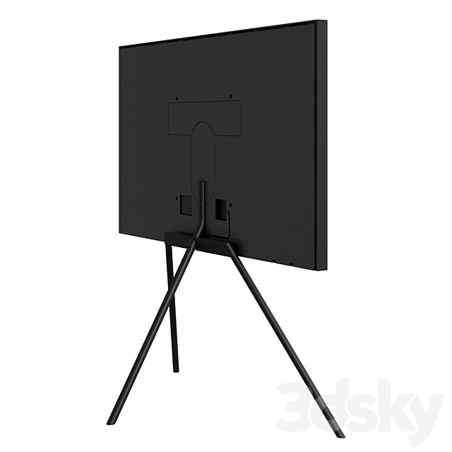 Samsung QLED The Frame TV 2019 3DS Max Model - thumbnail 3