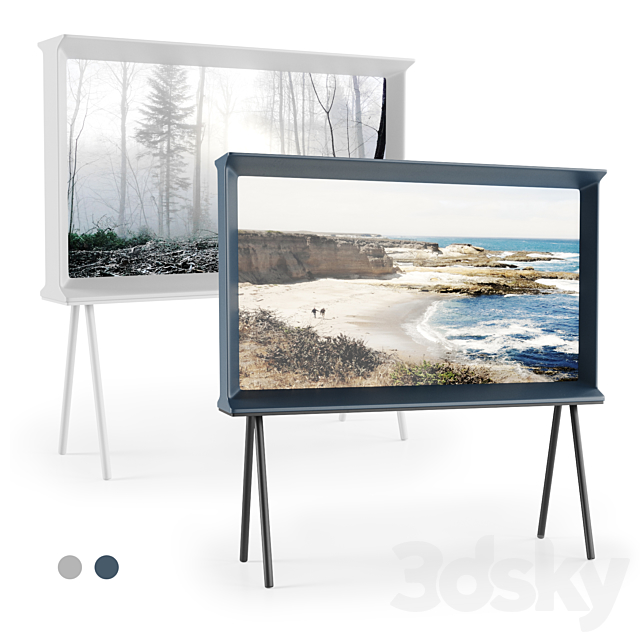 Samsung Serif TV _ Samsung Serif 3DSMax File - thumbnail 1