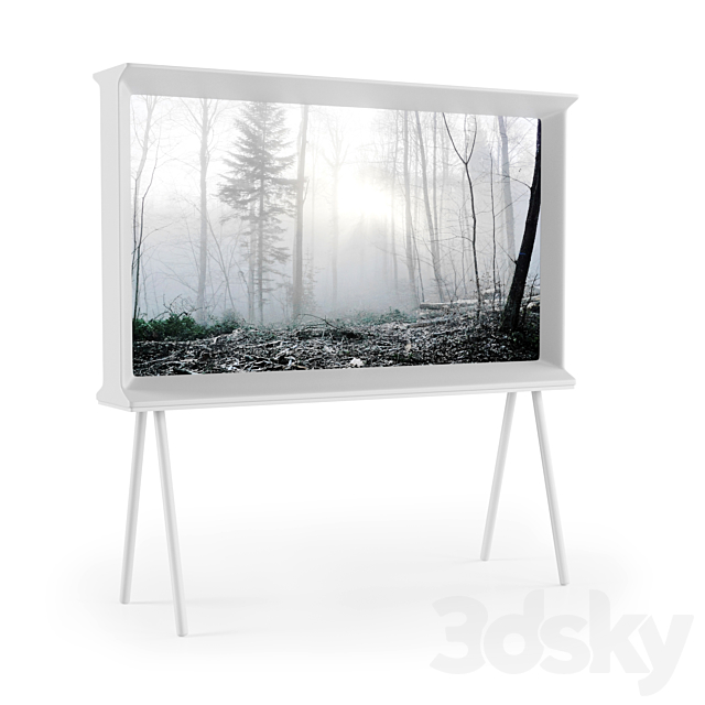 Samsung Serif TV _ Samsung Serif 3DSMax File - thumbnail 3