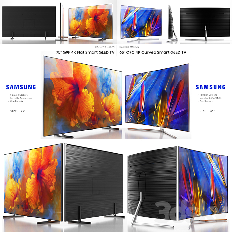 Samsung SMART QLED TV 3DS Max - thumbnail 1