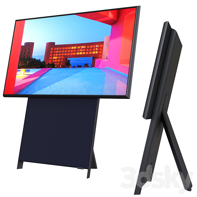 Samsung The Sero TV 2020 3DSMax File - thumbnail 2