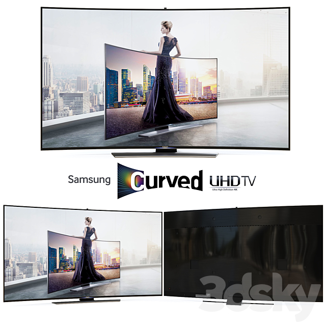 SAMSUNG UHD TV 3DSMax File - thumbnail 2