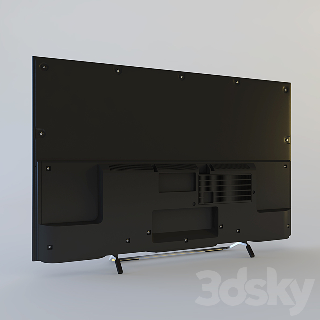 Sony KDL-50W817B 3DS Max Model - thumbnail 2