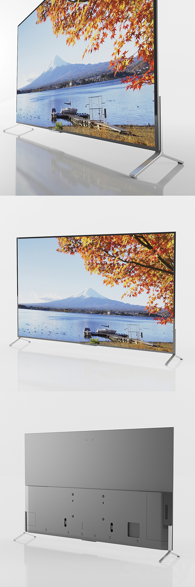 Sony TV XBR-55X900C XBR-65X900C XBR-75X910C 3DSMax File - thumbnail 2