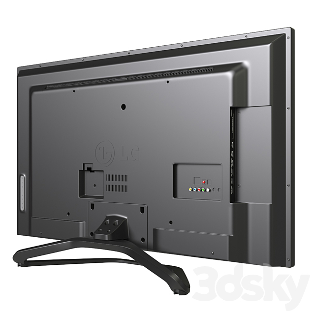 TV LG 32LA620 3DSMax File - thumbnail 2