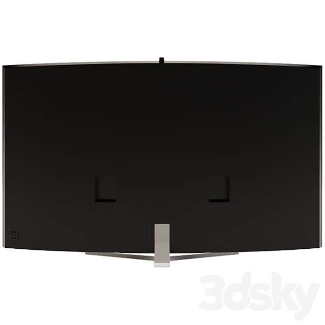 TV SAMSUNG UE78JS9500T 3DS Max Model - thumbnail 2