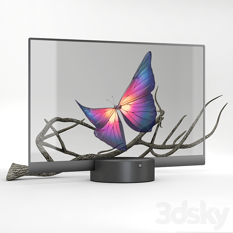 “Xiaomi TV Lux Transparent Edition 55 “”” 3DS Max - thumbnail 1