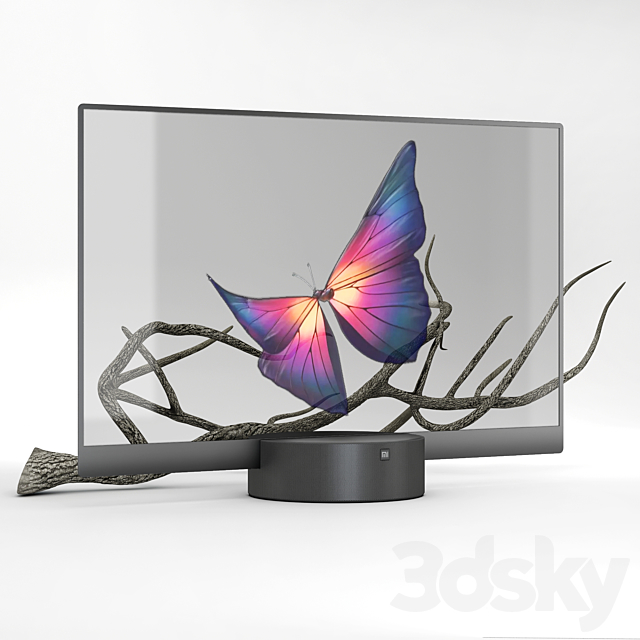 Xiaomi TV Lux Transparent Edition 55 ” 3DSMax File - thumbnail 1