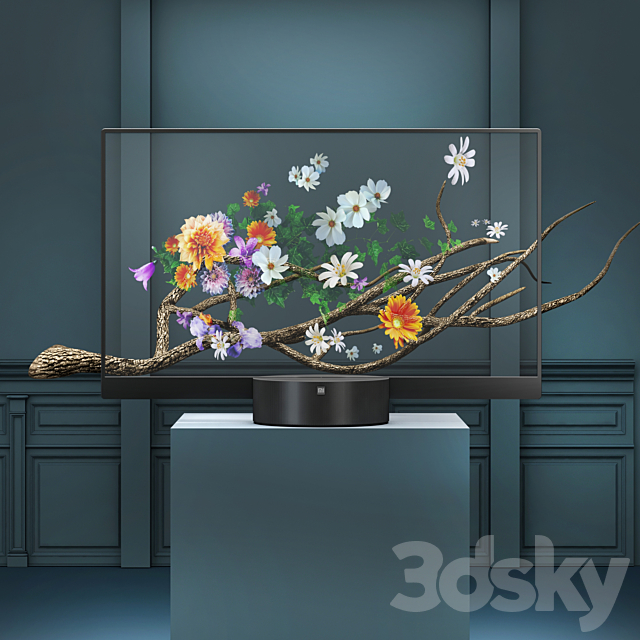 Xiaomi TV Lux Transparent Edition 55 ” 3DSMax File - thumbnail 3